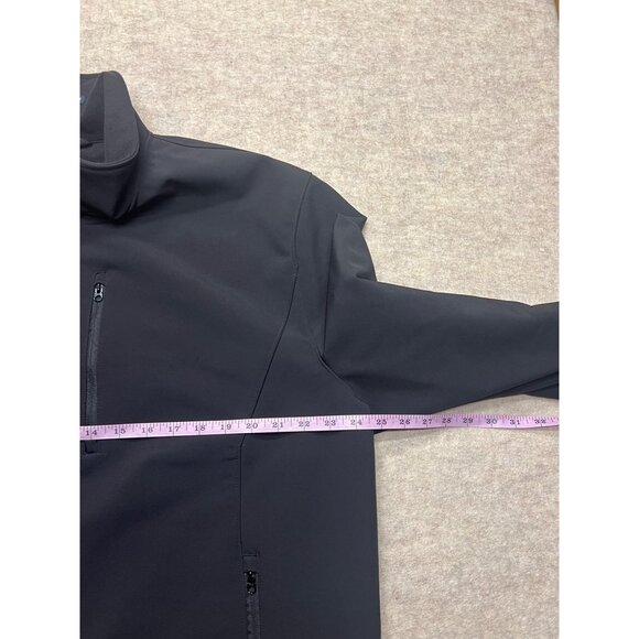 St.John's Bay Black Full Zip Water Resistant Jacket Size XL - Picture 6 of 7